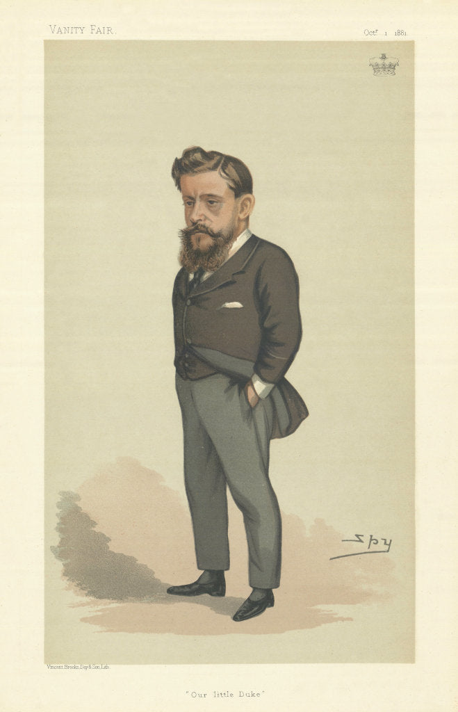 VANITY FAIR SPY CARTOON Henry Fitzalan-Howard, 'Our little Duke' of Norfolk 1881